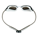 Fastlane - Zwembril - Volwassenen - Silver Titanium Mirrored Lens - Wit/Grijs