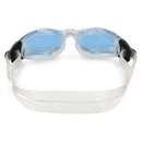 Kaiman Small - Zwembril - Volwassenen - Blue Lens - Transparant