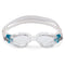 Kaiman Small - Schwimmbrille - Erwachsene - Klare Linse - Transparent/Aqua