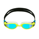 Kaiman EXO - Zwembril - Volwassenen - Blue Titanium Mirrored Lens - Geel/Transparant