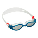 Kaiman EXO - Zwembril - Volwassenen - Silver Titanium Mirrored Lens - Petrol/Transparant