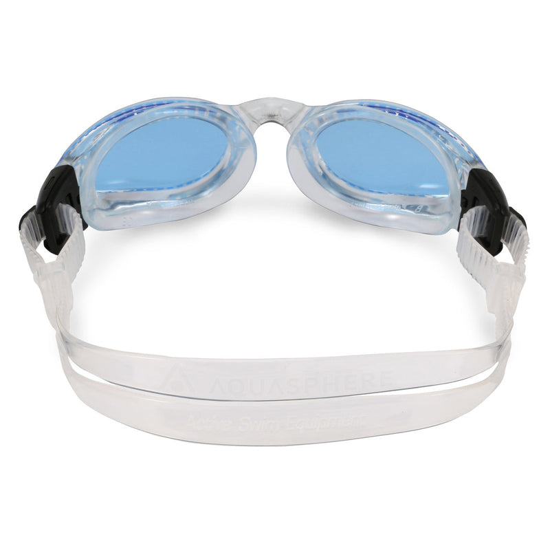 Kaiman - Zwembril - Volwassenen - Blue Lens - Transparant