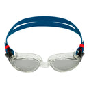 Kaiman - Zwembril - Volwassenen - Silver Titanium Mirrored Lens - Petrol