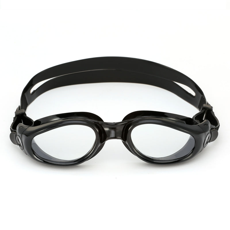 Kaiman - Schwimmbrille - Erwachsene - Klare Linse - Schwarz