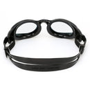 Kaiman - Zwembril - Volwassenen - Clear Lens - Zwart