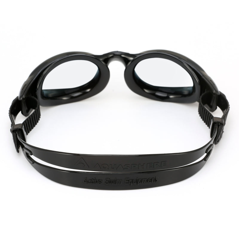Kaiman - Schwimmbrille - Erwachsene - Klare Linse - Schwarz