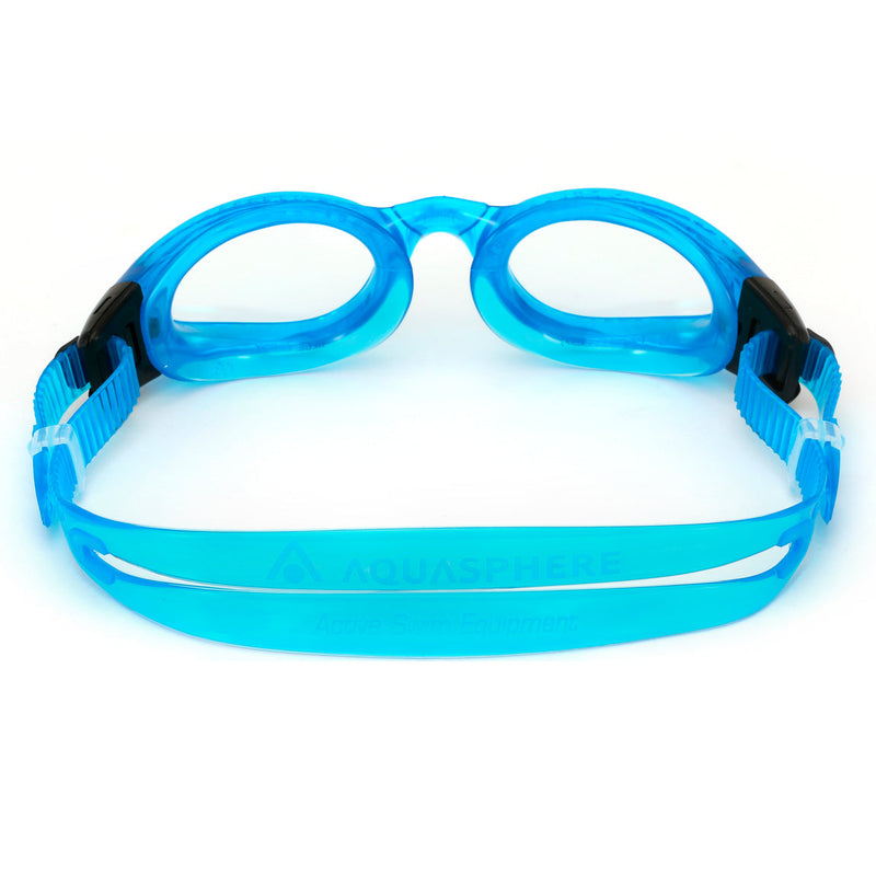 Kaiman - Zwembril - Volwassenen - Clear Lens - Blauw
