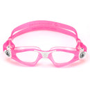 Kayenne Junior - Schwimmbrille - Kinder - Klare Linse - Rosa/Weiß