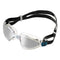 Kayenne Pro - Zwembril - Volwassenen - Silver Titanium Mirrored Lens - Transparant/Grijs