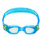 Moby Kid - Zwembril - Kinderen - Clear Lens - Aqua/Lime