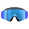 Defy Ultra - Zwembril - Volwassenen - Indigo Blue Titanium Mirrored Lens - Zwart