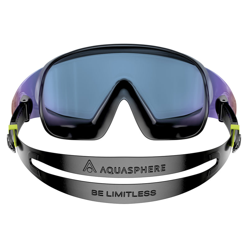 Defy Ultra - Zwembril - Volwassenen - Yellow Titanium Mirrored Lens - Zwart