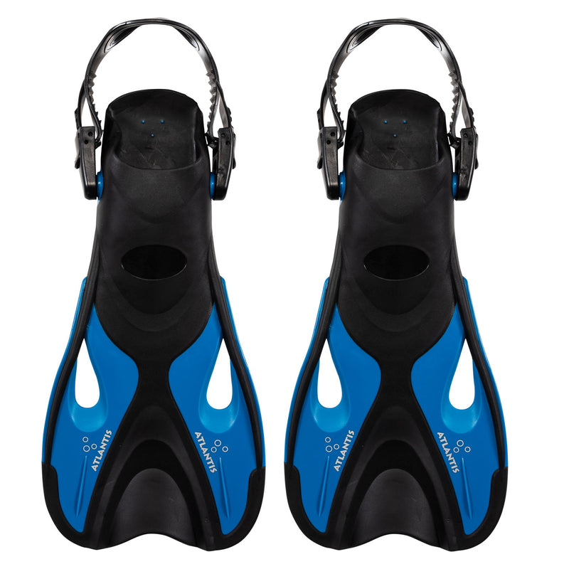 Andros Set - Snorkelset - Duikbril - Snorkel - Volwassenen - Blauw/Zwart