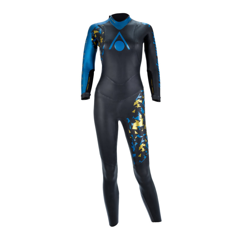 Phantom V3 - Wetsuit - Dames - Zwart/Blauw