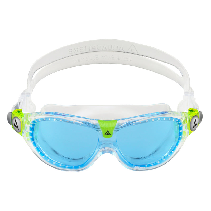 Seal Kid 2 - Zwembril - Kinderen - Blue Lens - Transparant