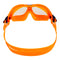 Seal Kid 2 - Zwembril - Kinderen - Clear Lens - Oranje/Blauw