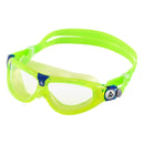 Seal Kid 2 - Zwembril - Kinderen - Clear Lens - Groen/Blauw