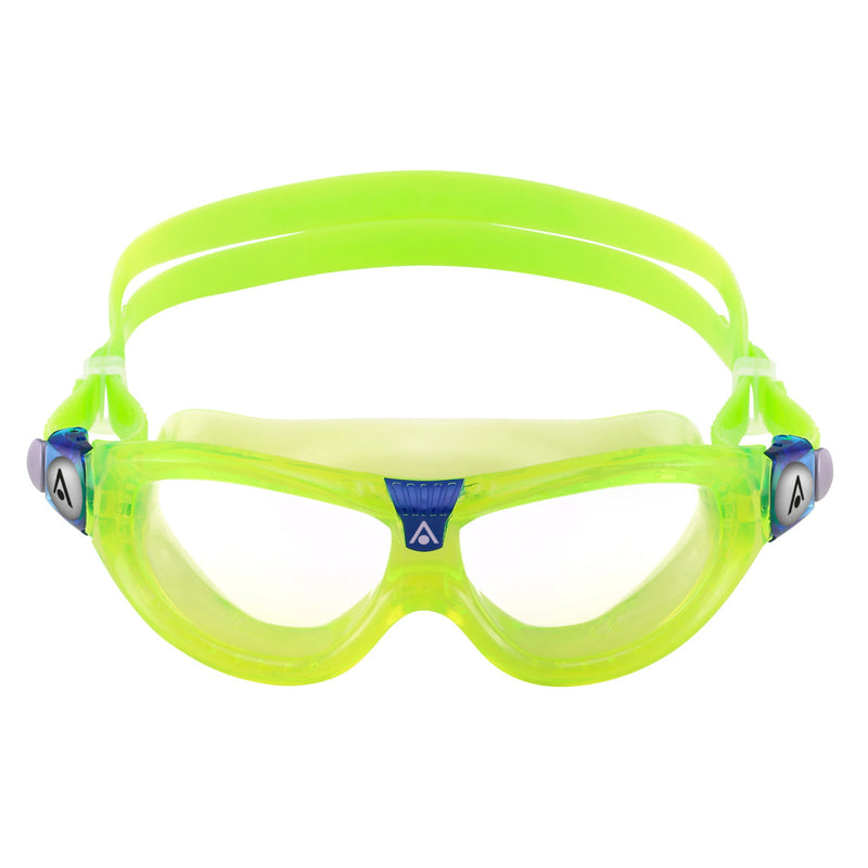 Seal Kid 2 - Zwembril - Kinderen - Clear Lens - Groen/Blauw