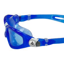 Seal Kid 2 - Zwembril - Kinderen - Blue Lens - Blauw/Wit