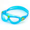 Seal Kid 2 - Zwembril - Kinderen - Clear Lens - Turquoise/Lime