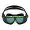 Seal 2.0 - Lunettes de natation - Adultes - Verres foncés - Noir/Vert