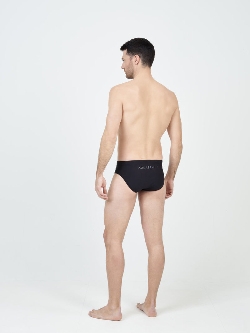 Essential Slip - Badehose - Herren - Schwarz/Blau