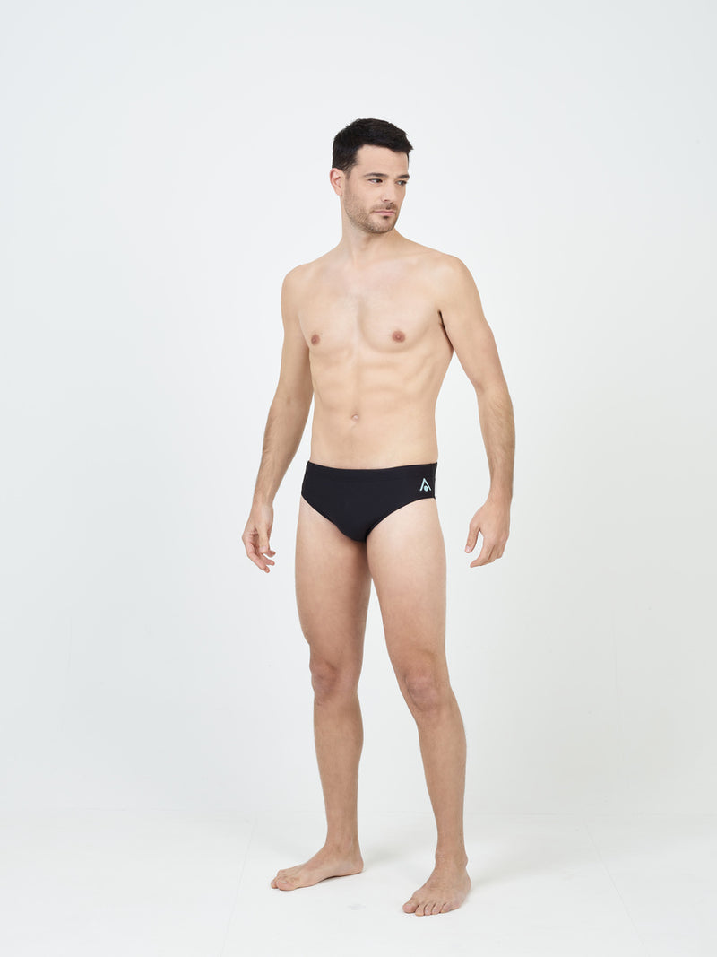 Essential Slip Zwembroek Heren Zwart Blauw