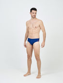 Essential Slip - Short de bain - Homme - Bleu/Rouge