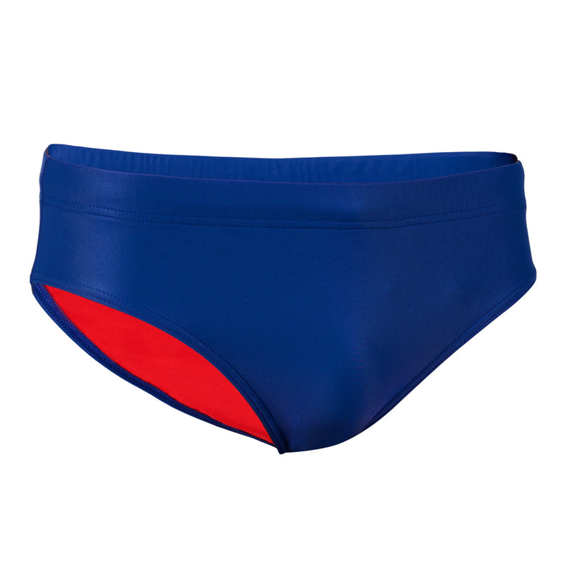 Essential Slip - Short de bain - Homme - Bleu/Rouge