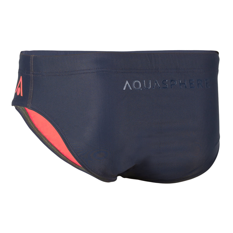 Essential Slip - Badehose - Herren - Grau/Rot