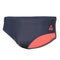 Essential Slip - Badehose - Herren - Grau/Rot