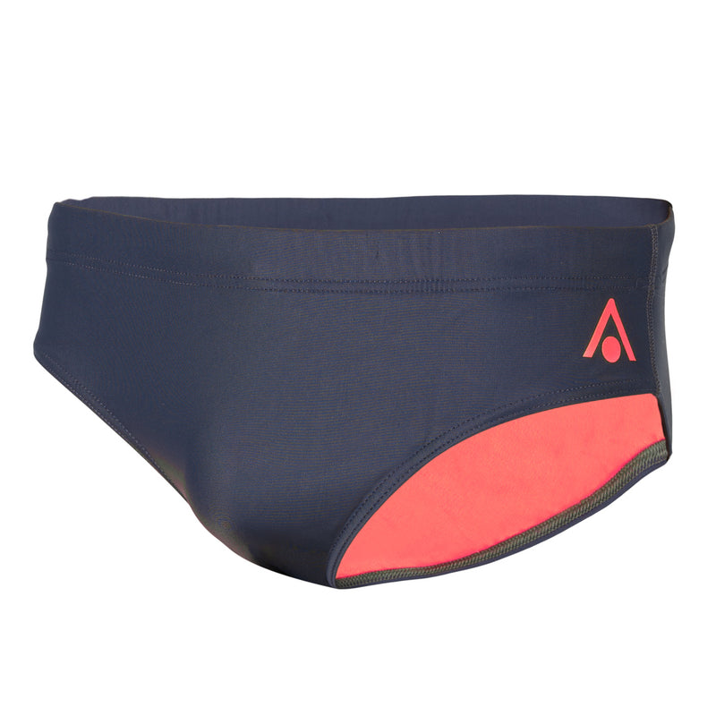 Essential Slip - Badehose - Herren - Grau/Rot