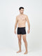 Essential Boxer - Short de bain - Homme - Noir/Bleu