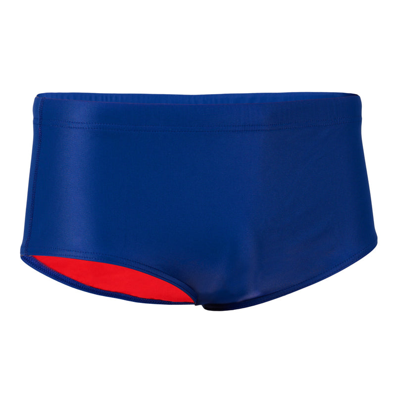 Essential Brief - Short de bain - Homme - Bleu/Rouge