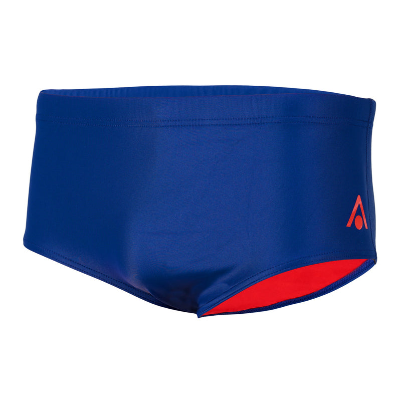 Essential Brief - Short de bain - Homme - Bleu/Rouge