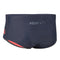 Essential Brief - Short de bain - Homme - Gris/Rouge