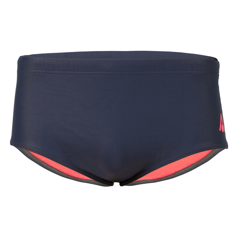 Essential Brief - Short de bain - Homme - Gris/Rouge