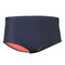 Essential Brief - Short de bain - Homme - Gris/Rouge