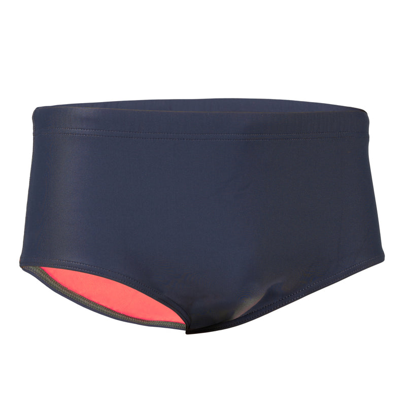 Essential Brief - Short de bain - Homme - Gris/Rouge