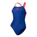 Essential Fly Back - Maillot de bain - Femme - Bleu/Rouge