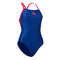 Essential Fly Back - Badpak - Dames - Blauw/Rood