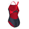 Essential Fly Back - Maillot de bain - Femme - Rouge/Gris
