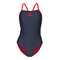Essential Fly Back - Maillot de bain - Femme - Rouge/Gris