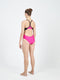 Essential Fly Back - Badeanzug - Damen - Rosa/Schwarz