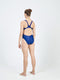 Essential Classic Back - Badeanzug - Damen - Blau/Rot