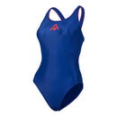Essential Classic Back - Badeanzug - Damen - Blau/Rot