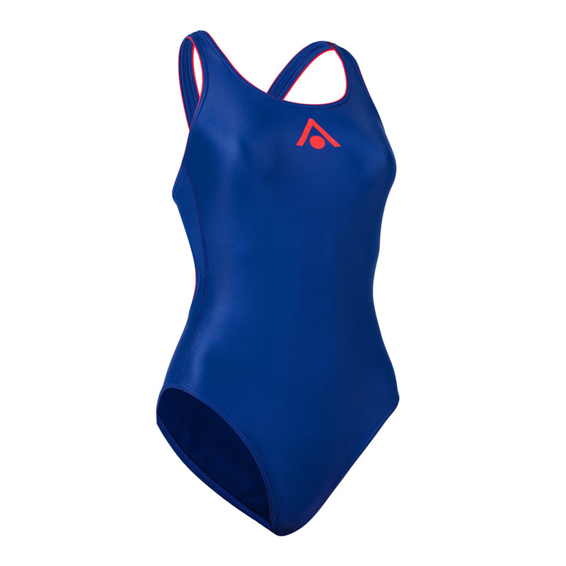Essential Classic Back - Badeanzug - Damen - Blau/Rot