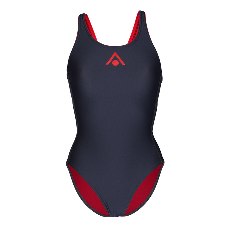 Essential Classic Back - Badeanzug - Damen - Rot/Grau