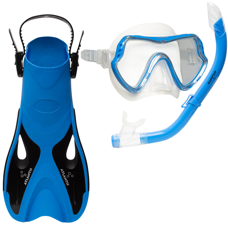 Samana Pro Set - Snorkelset - Volwassenen - Blauw