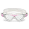 Vista Junior - Zwembril - Kinderen - Clear Lens - Transparant/Roze